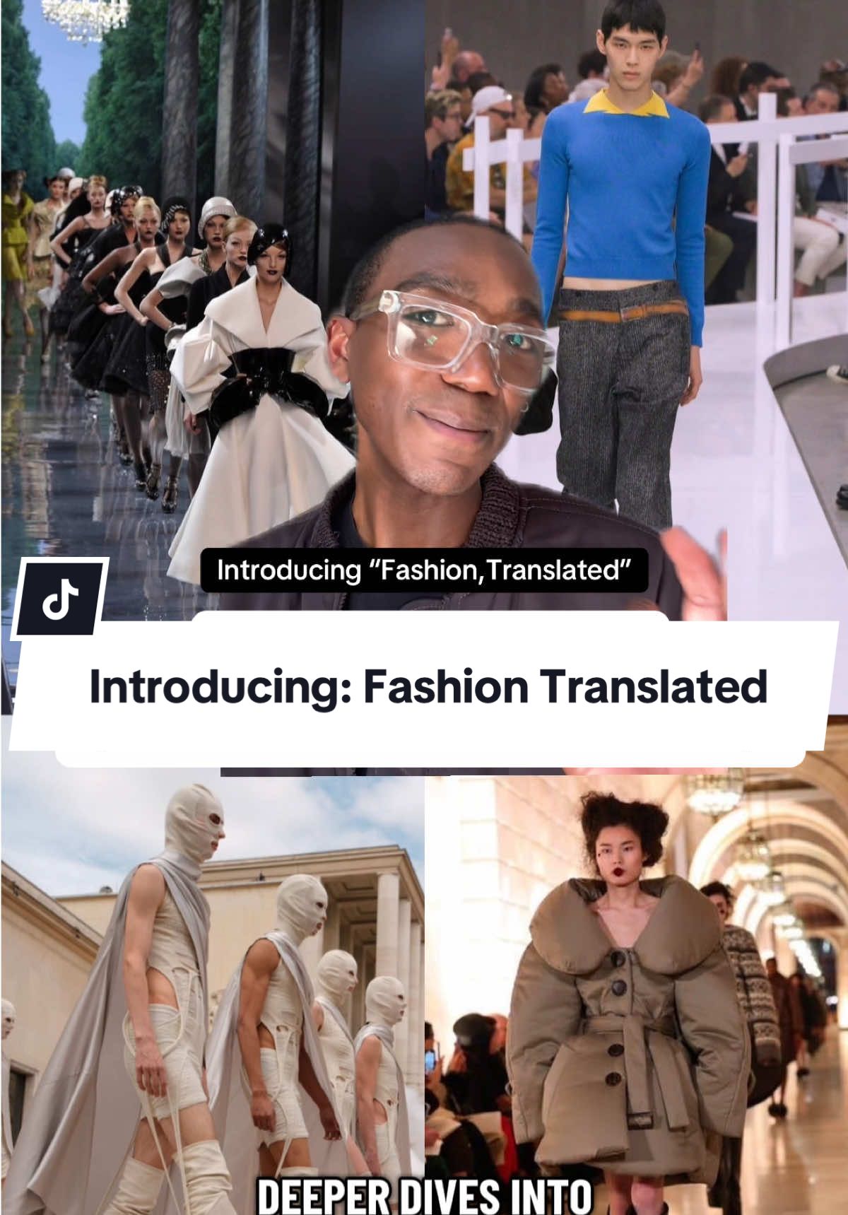I’m very excited about this series, especially because my time on YouTube is like 50% watching runway shows. Welcome to #FashionTranslated  #fashiontiktok #tomford #fashiontok 