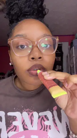Trying @madebymitchell Matte Lip Cream for the first time!!  Shade: Honey Iced Tea 🍯😍 What other shade should I try next? #madebymitchell #matte #lipcream #lipcombo #viral 