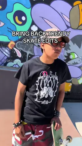 BRING BACK TRENDY SKATE EDITS 🗣️ @(~￣³￣)~  #youngmafiaaa #foryoupage #skatetok #trendyskater #fyp 