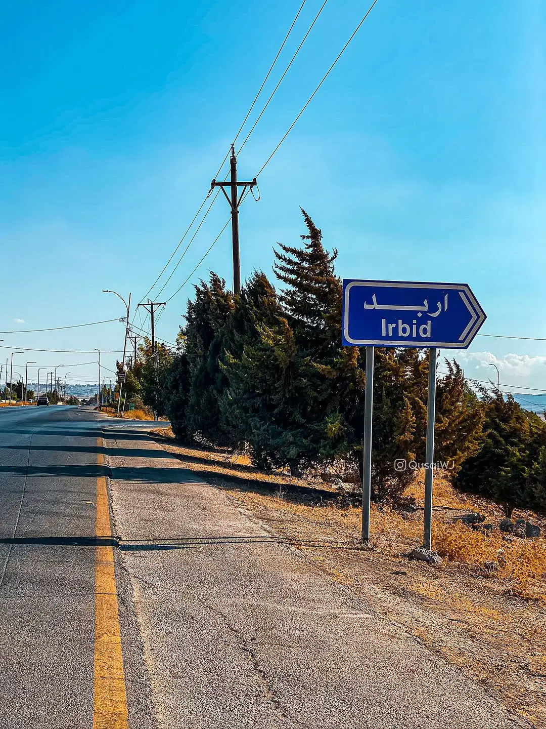 كلّ الطرق تؤدي إلى إربد ❤️🇯🇴 تصوير  qusaiwj #اربد #الاردن 