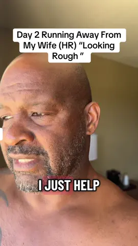 Day2 looking ruff but I ran away from my wife #HusbandHumor #ComedySkits #TikTokComedy #FunnyCouples #christianhumor #MarriageComedy #comedy #FunnyCouples #runningawayfrommymarriage @LadyLanda 
