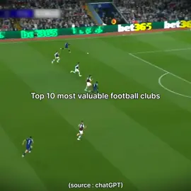 Top 10 most valuable football clubs 🔥☠️ pt2 #top10 #valuable #footballclub #psg 