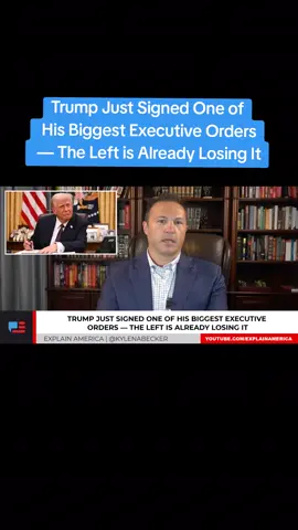 Trump Just Signed One of His Biggest Executive Orders — #breakingnews #news #donaldtrump 