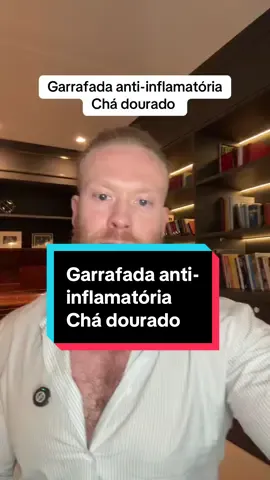 Garrafada anti-inflamatória Chá dourado 
