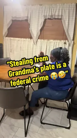 “Stealing from Grandma’s plate is a federal crime 😭🤣” #viral #trending #fyp 