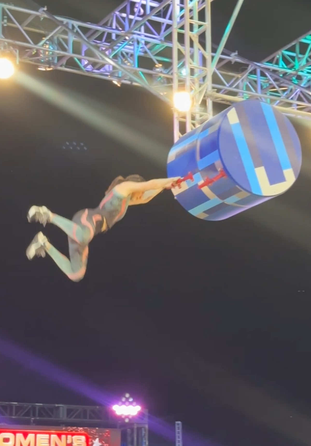 Running the course and owning the moment 👏 American Ninja Warrior | NBC and Peacock #AmericanNinjaWarrior #NinjaWarrior #ANW 