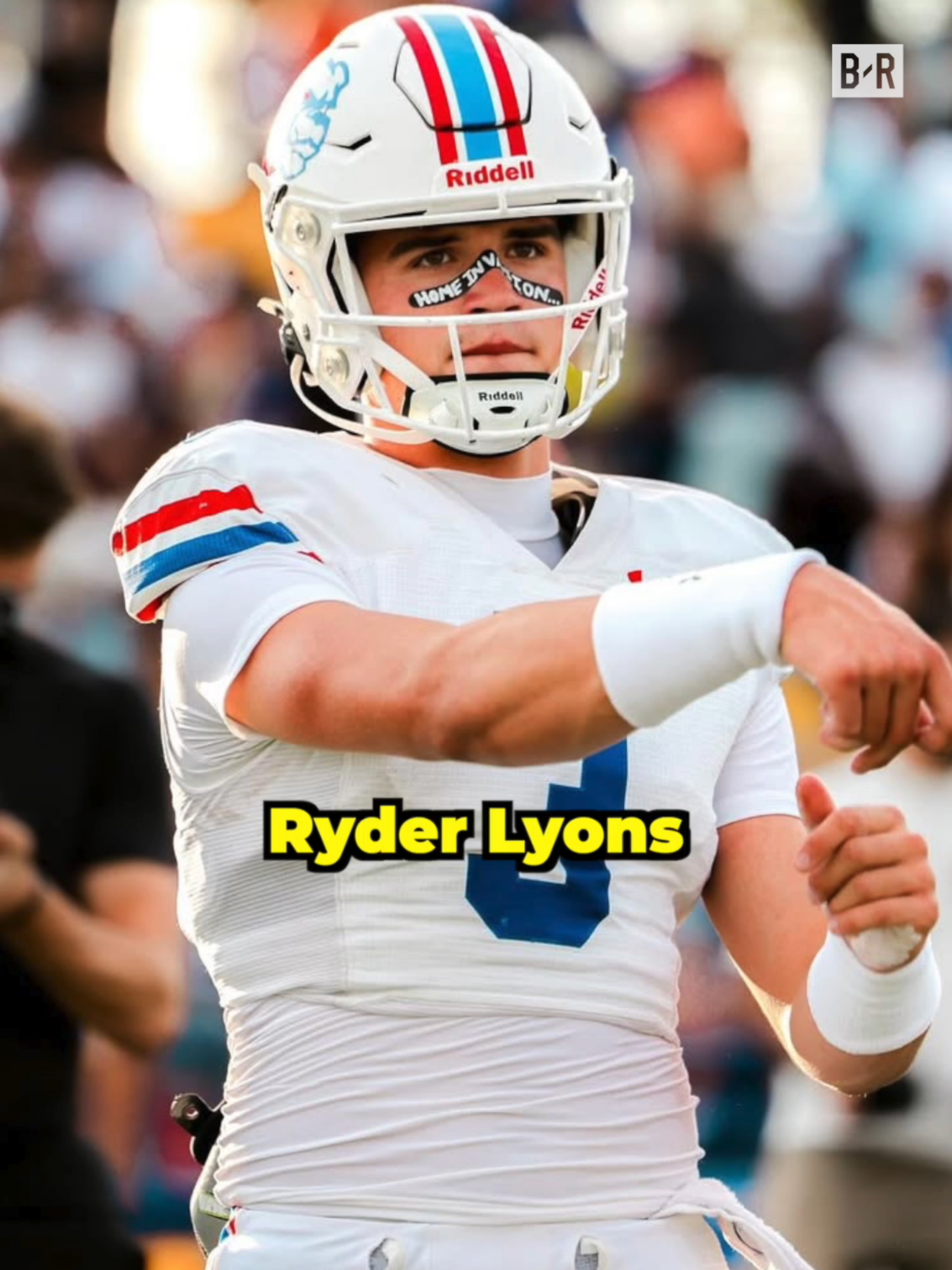 Ryder Lyons just LIT IT UP in his first game of the season 🔥 #CollegeFootball #football #byu #highschoolfootball