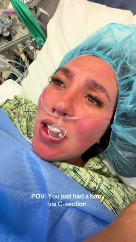 Apparently you can experience severe shoulder pain during a C-section… who knew🤷🏻‍♀️ Immediately after our son was born I was experiencing terrible pain in my shoulders so the anesthesiologist hooked me up with something to take the edge off along with making me act like I just got my wisdom teeth out for the first 30 minutes of my son’s life🤗 ##csectiondelivery##csectionrecovery##babybirth##pregnant