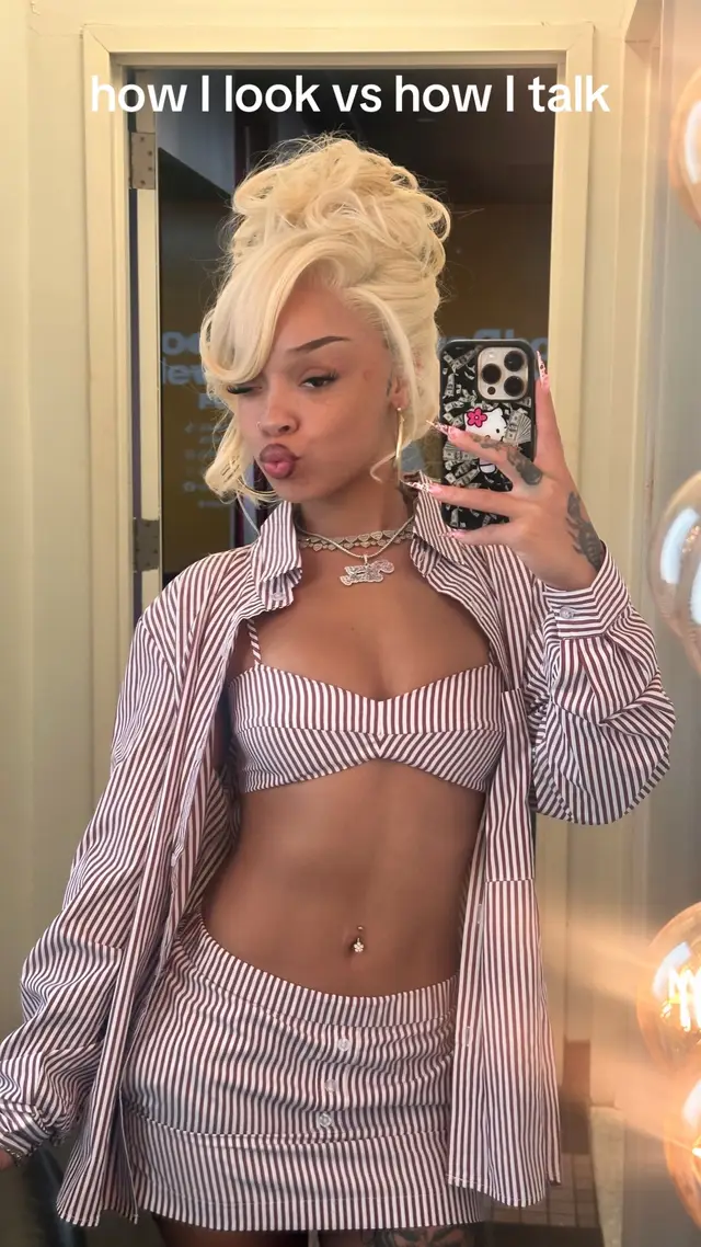 yup…she’s aggressive.