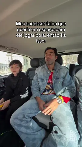Meu sucessor queria um espaço para jogar bola #joaoadibe 