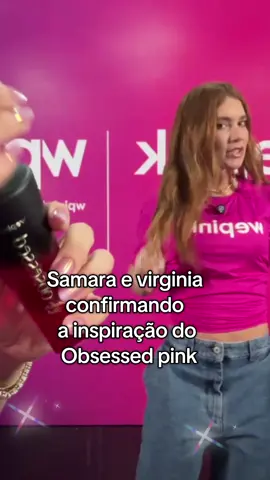 sim a inspiração do perfume pink é o das perninhas amarelo #virginiafonceca #wepink #livewepink #Virgínia 