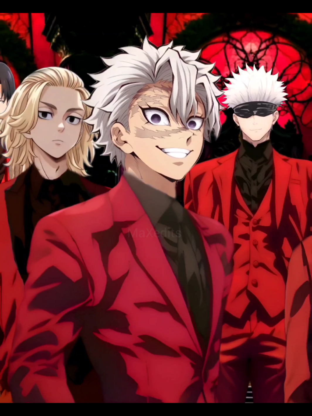Who is your favorite ? (red suit version of anime) best anime characters who I am in anime who am I in anime my villain type my hero type my attitude anime gojo ken kaneki jinwoo okarun ken takakura shoto todoroki uzui tengen Mikey kun katsuki bakugo shinazugawa sanemi tomioka giyu izuko midoriya vegito MHA jjk solo leveling dragon ball bleach Tokyo ghoul demon slayer manga Tokyo revengers #USA #unitedkingdom #foryou #animation #UK 