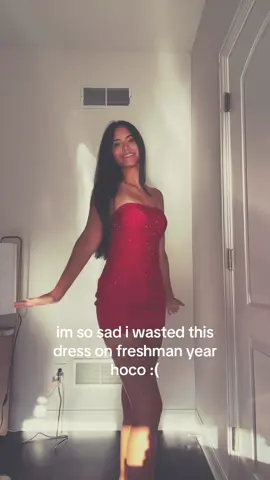 I SHOULDVE SAVED ITTT #hoco #dance #dress #fyp