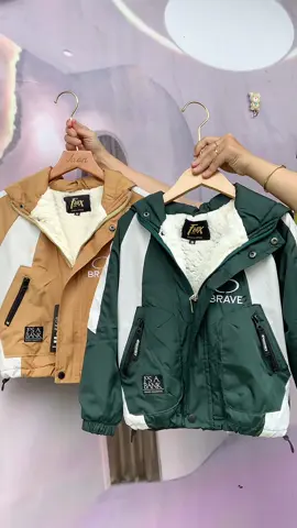 Áo khoác lót lông cho bé trai mặc đẹp ạ #cogangmoingay💪 #shopmegao 