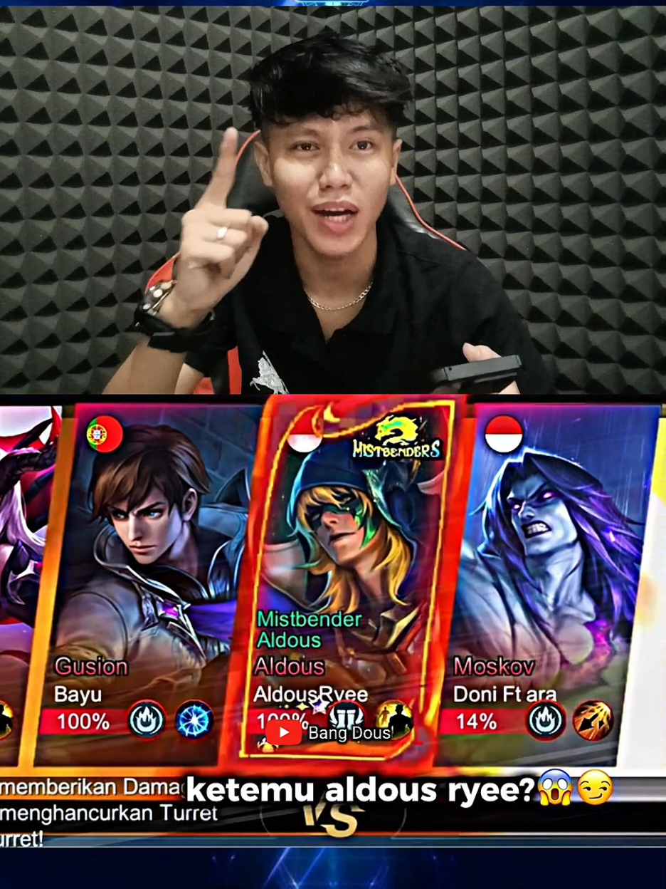 Ketemu Aldous Ryee😱 #MerdekaMabar #MobileLegendsBangBang #MLBB 