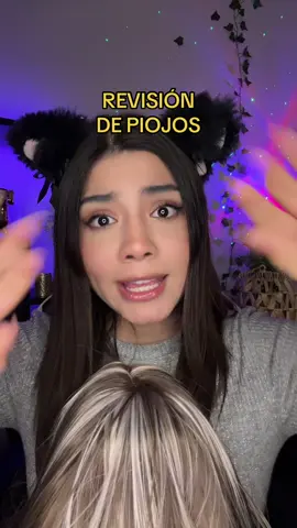 ASMR - Revisión de piojitos ❤️🌸 // YT: Anny ASMR  #ASMR #asmrsounds #asmrtiktoks #asmrvideo #asmr 