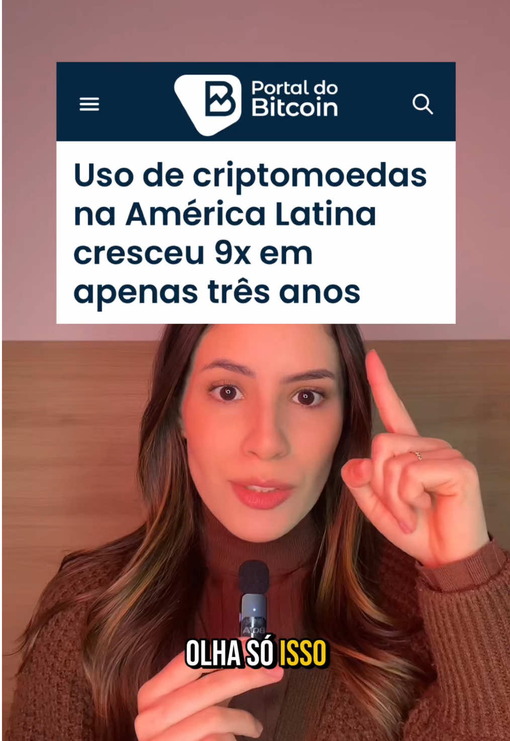 Uso de cripto cresceu 9x na América Latina! 🌎 #bitcoin #usdt #cripto #crypto #brasil  