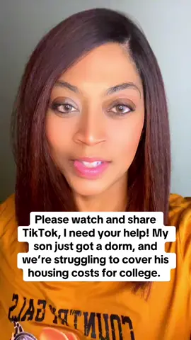 Please do your thing TikTok. Any amount is greatly appreciated and if you can’t give, please help to push this out. #college #dorm #collegeeducation #gofundmedonations #collegetuition 