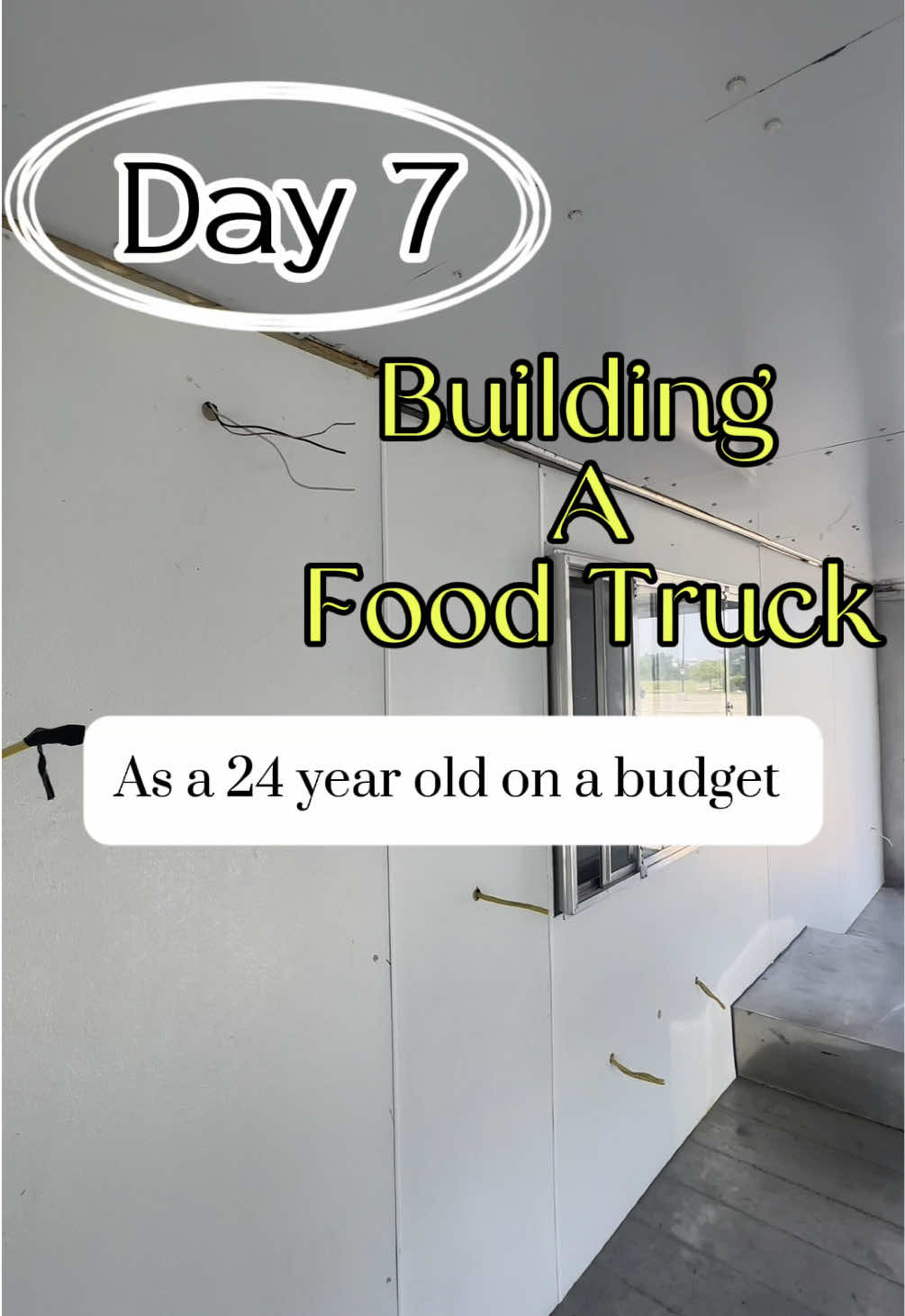 This was a two day process but the more and more we get done the more excited I get 🥹🥹!! I can't wait for you guys to experience this journey with us ! Don't forget to follow @OH!FRYZ on TikTok & Instagram #creatorsearchinsights #nyachenise #foodtruckbuild 