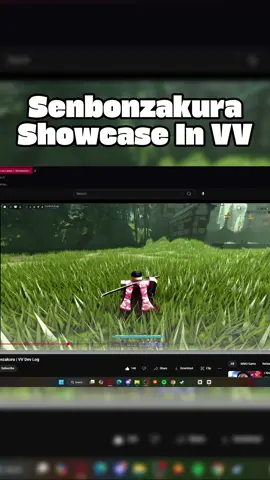 Senbonzakura Showcase In VV #typesoul #roblox #vv #viral 