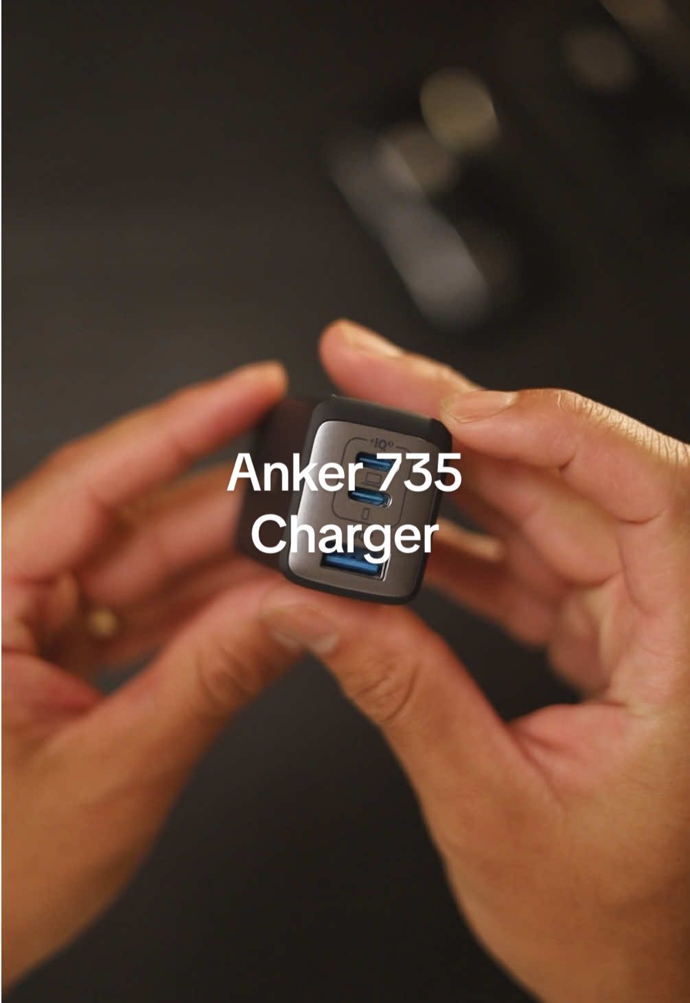 Anker 735 Charger 65W #futvollo #charger #anker #iphone #laptop 