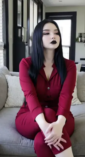 Stare too long & you might forget to blink 😏 #goth #gothgirls #gothic #gothicgirls #heavymetal 