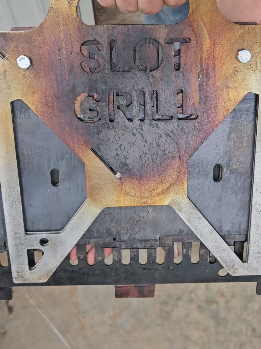 Party is over. Spent 8 minutes cleaning the Slot Grill and now it's time to put it away. #SlotGrill #fyp #NoTools #MadeInUSA 