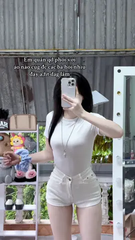 Quần short jean ôm dáng#quanshortjean #quanshort #quanduinu 