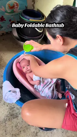 Madaling iligpit at Hindi takaw  space, Baby Foldable Bath tub Rack Anti-Slip Ergonomic Support ,#bathtub #bathsupport #bathtime #bathrack #babyfinds#foldablebathtub #bathnet 