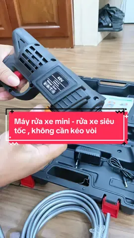Máy rửa xe mini - rửa xe siêu tốc không cần kéo vòi  @Thủy xấu nhưng thích cái đẹp  @Thuy.nhacuadoisong #thuynhadep #xuhuong #tiktok #mayruaxemini 
