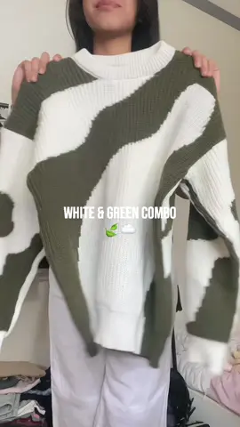 obsessed w my new sweater from @Edenstudio-ph  #sweater#whiteandgreen#TikTokShopStyleUniversity