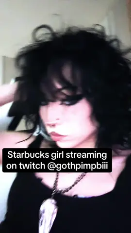 Gotta use my clout against me tehe #Minecraft #stream #goth #starbucks #gamer 
