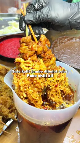 Sate kulit jumbo pertama di Bandung, yang super enak dan pedas🍗🌶️ #placetogobandung #kulinerbandung #kulinerpedas #creatorsearchinsights 