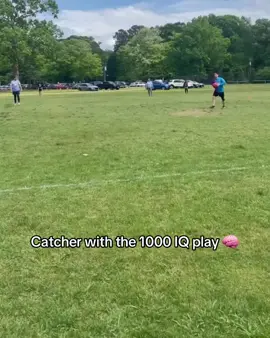 Catcher was clutch 😳 🔥 (via clubwakahvra/IG) #catcher #kickball #espnsocial 