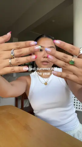 polka dot nails are my new obsession +they’re so easy to do!!! @Olive & June tyyy<3 #nailinspo #summernails #polkadotnails #pinterestnails 