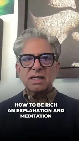 💵✨ Discover why true wealth goes beyond financial assets. Are you focusing on what really matters? Let's explore a holistic view of abundance. Visit the Chopra Well on YouTube to see the full video and watch all my ‘Daily Deepak’ videos: youtube.com/thechoprawell Continue the conversation with my digital twin at: https://www.deepakchopra.ai/?utm_source=tiktok&utm_medium=post #WealthBeyondMoney #TrueRiches #Meditation #DeepakChopra