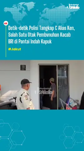C Alias KEN Ditangkap Di Perumahan Pantai Indah Kapuk - Jakarta Utara, Pada Hari Minggu, Tanggal 24 Agustus 2025, Pukul : 15.20 Wib. Dalam video yang beredar, terlihat tim Subdit Jatanras mendatangi sebuah rumah di kawasan perumahan mewah PIK untuk melakukan penangkapan. Pelaku yang ditangkap berinisial C alias Ken, diduga kuat menjadi otak intelektual dari aksi kejahatan keji ini. Penangkapan C merupakan hasil pengembangan dari penyelidikan sebelumnya yang sudah mengamankan tiga pelaku intelektual lainnya di wilayah Solo, Jawa Tengah, masing-masing berinisial DH, YJ, dan AA.