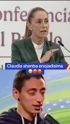 La presidenta Claudia Shenbau esta enojada 😠 claudia shenb 🤯🤯🤯#claudiasheimbaum #claudia #claudiasheimbaum 