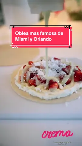 La oblea más famosa de Miami, ahora en el FLORIDA MALL ORLANDO 💥❤️ Encuéntranos en el food pavilion del Florida mall donde también encontrarás Dubai chocolate, Acai, smoothies y mucho más 🍓 #orlando #orlandoflorida #floridamall 