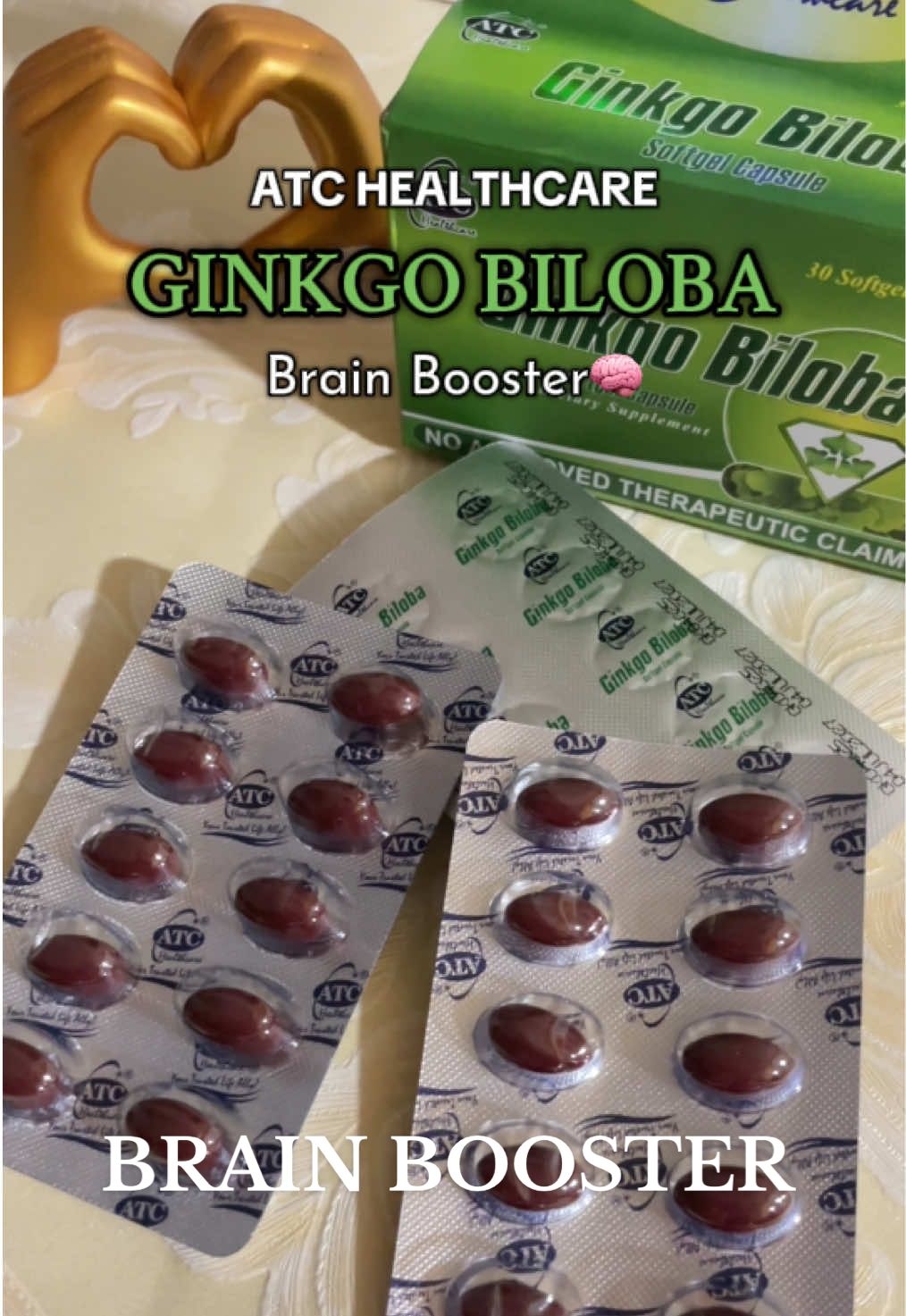 Make ur brain more boost🧠. #ginkobiloba #brainbooster #ginkgobilobasupplements #fyp #viral 