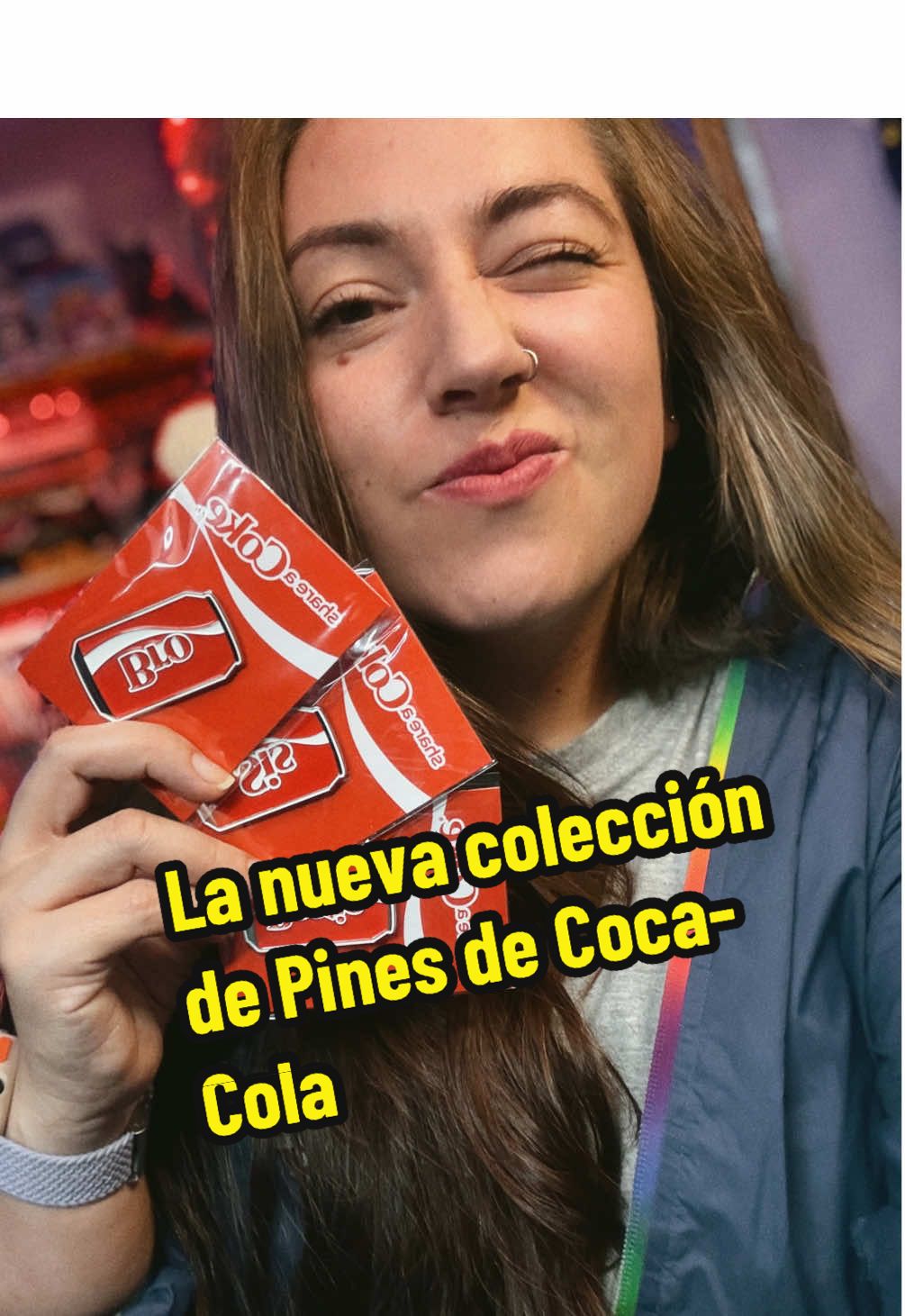 Como buenos coleccionistas de Pines, no podíamos dejar pasar esta colección, además por fin una promo que no necesita 1000 tapa para lograrse 😬 #pines #cocacola #coleccionista #geek #geekcolombia
