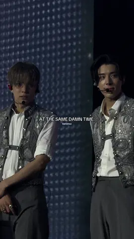 at the same damn time #heeseung #jake #enhypen #walkthelinetour #walktheline_in_la 