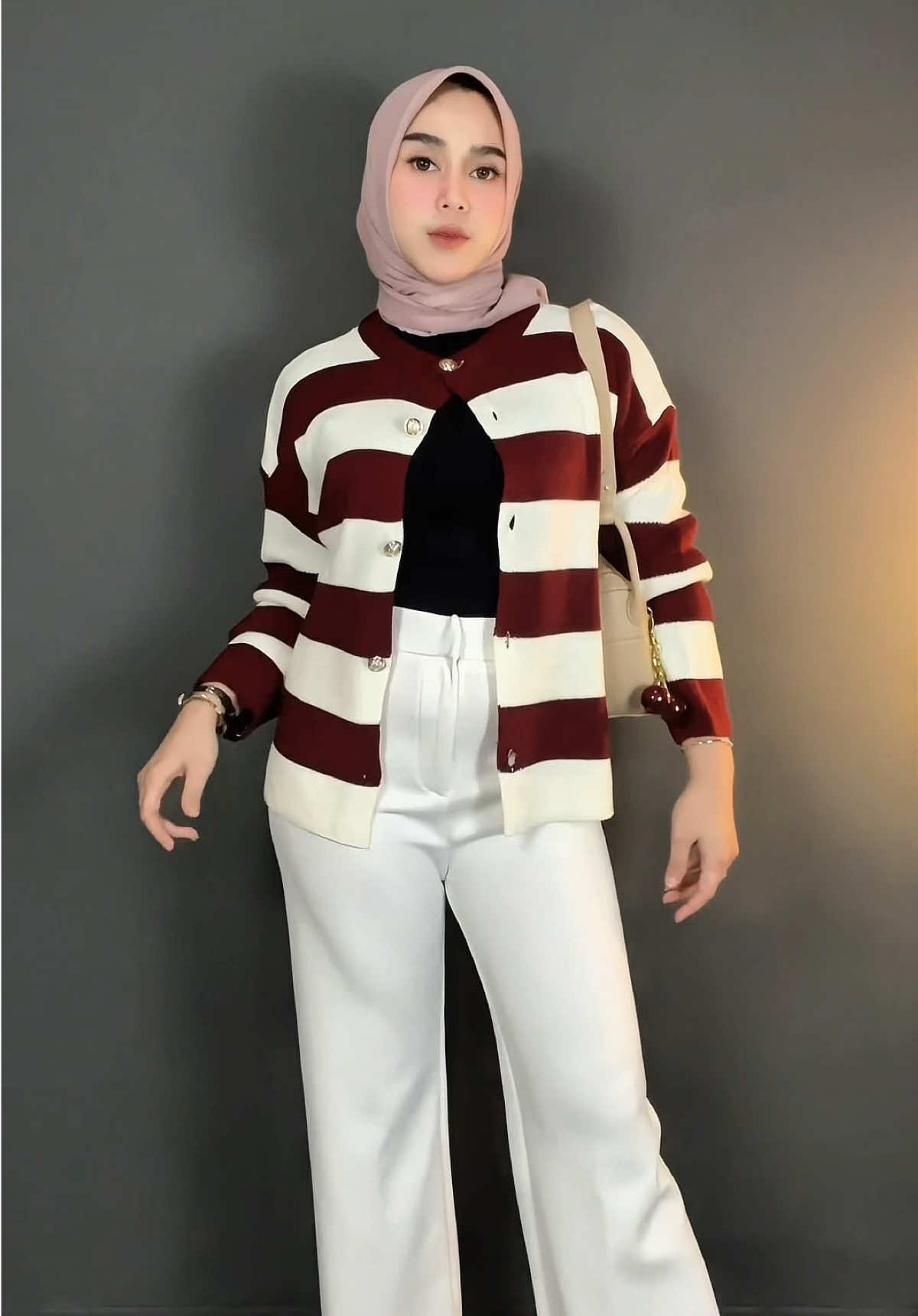 Cardigan rajut premium punya bahan tebel dan lembut #fyp #fashion #cardigan #cardiganrajut #rajutpremium 