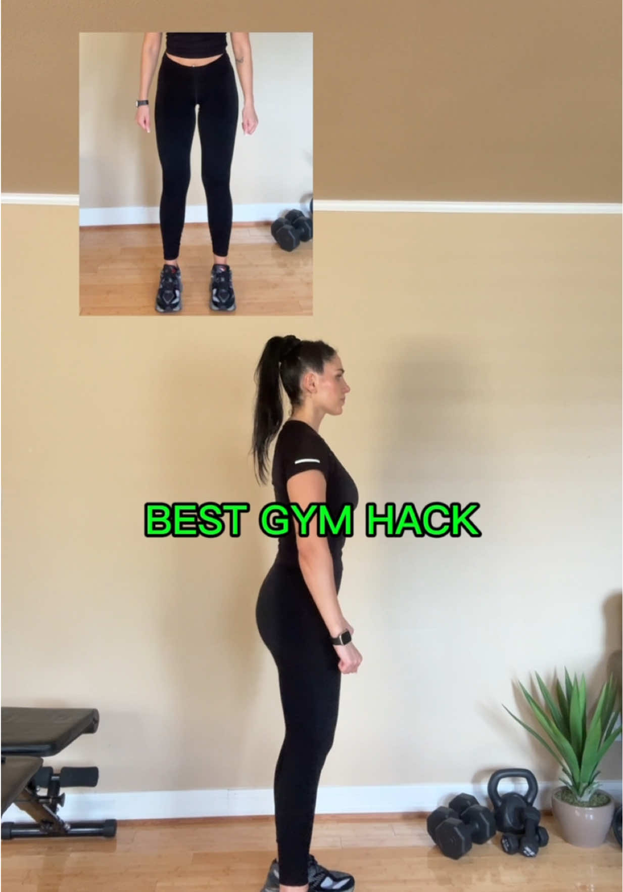 Gym Tips for Leg day🔥 3 exercises with dumbbells ✅ #workout #GymTok #gymtips #legs #dumbbellworkout #fypシ゚viral 