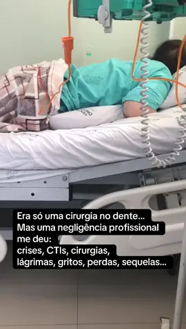 A minha intenção era fazer um implante dentário, fui submetida a um enxerto ósseo para posterior implante, mas não tive assistência pós operatório, o que me levou a neuropatia trigeminal. #neuropatiadotrigêmeo #neuvralgiadotrigemio #dorcronicaorofacial 