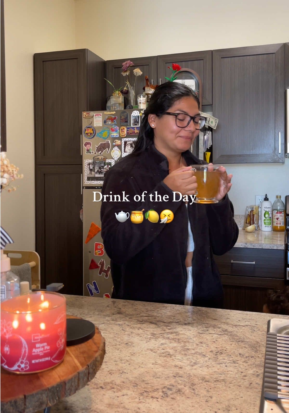 This tea did in fact bring me back to life 🤧 #fyp #drinkoftheday #dotd #tea #bringmebacktolife 