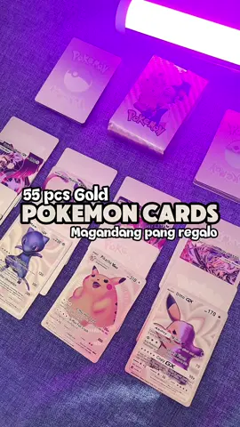 Replying to @khalixaceenolva Pokemon Card Available Color Silver Gold Black 55pcs and Vmax Gmax for 100pcs Ideal for Gift this Christmas #pokemoncard #card #pokemon #toysforkids #kidstoy 