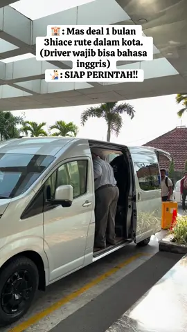 Catatan driver wajib bisa bahasa inggris ya mas 🙆‍♂️ #sewamobil #sibolangtransport #sibolangtransmadiun #sewahiacemahal #sewamobilkediri 