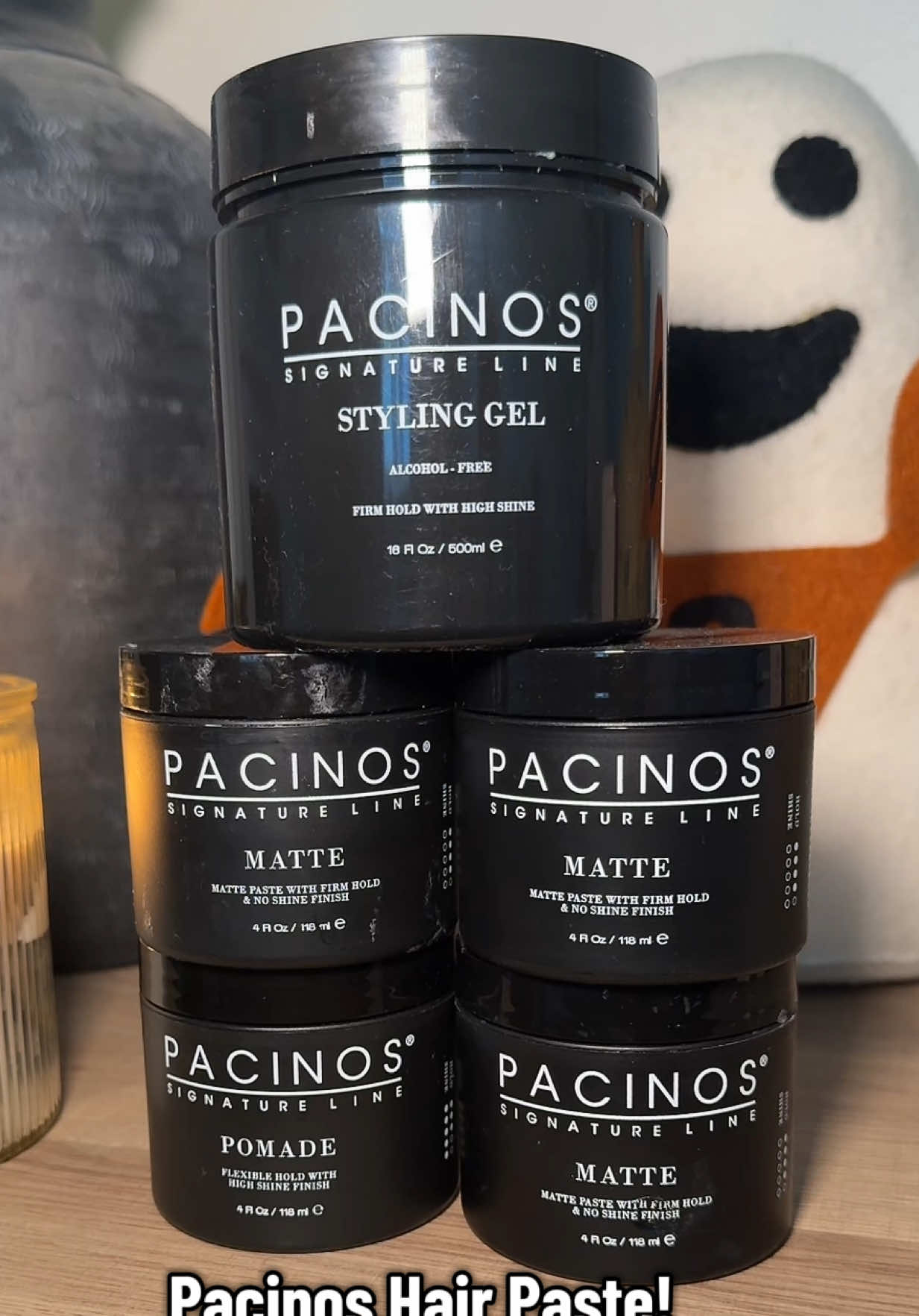 Stop using cheap gels 🚫 This is how you level up your hairstyle 👉 #Pacinos #hairpomade #hairproduct #mensgrooming #tiktokshopcreatorpicks 
