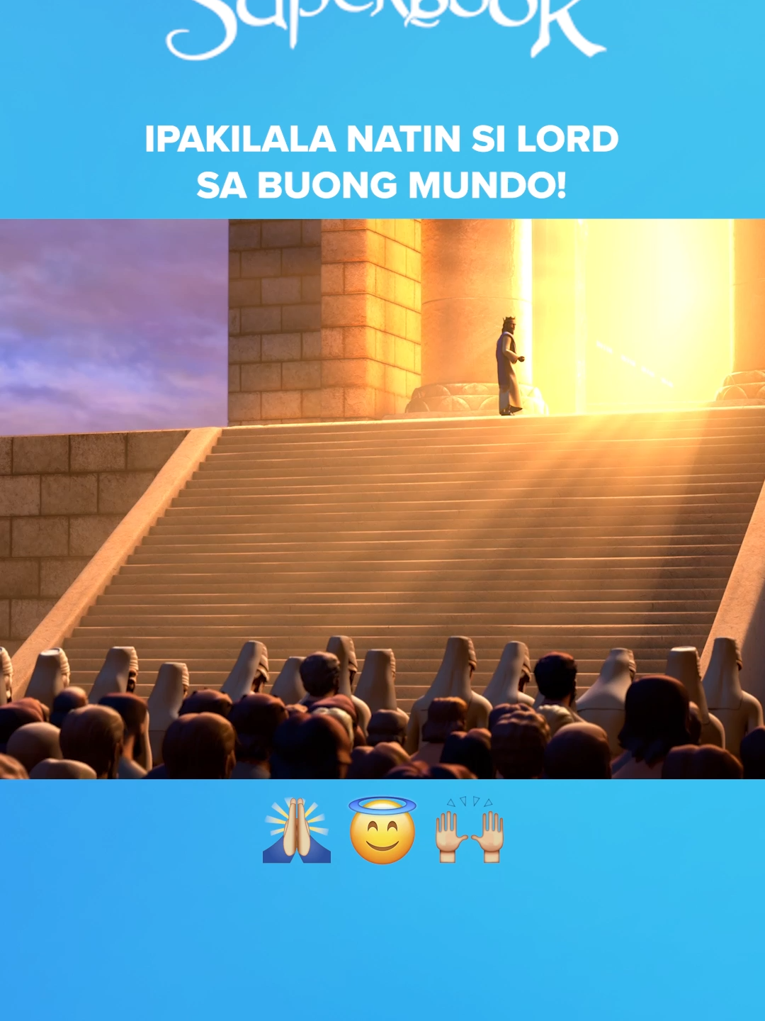 Only God deserves our highest worship! 🙌🏼🙌🏼🙌🏼 #BatangSuperbook #Superbook #BibleStories #ChristiansofTikTokCommunity #BibleTikTok  #BibleTime #VideosForKids #InspirationalVideos #MotivationalVideos